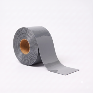 Rollo de PVC Gris Liso